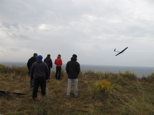 Fliegen am Südwest-Hang
