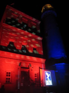 Der Leuchtturm in allen Farben