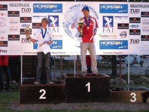 Die Junior-Sieger Kyler und Adam